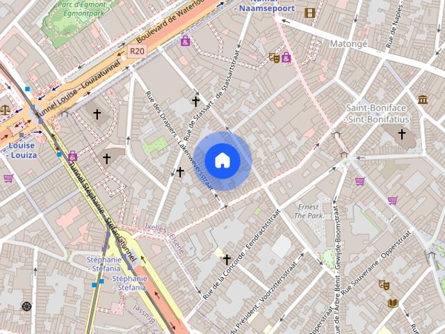 Lovely studio apartment for rent in Ixelles, Brussels