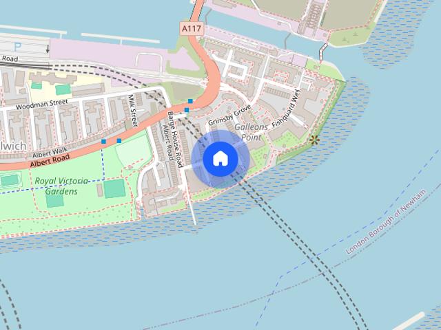 Lowestoft Mews, Galleons Lock, E16