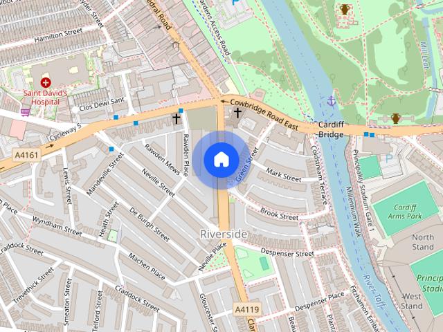 Lower Cathedral Road, Cardiff, CF11