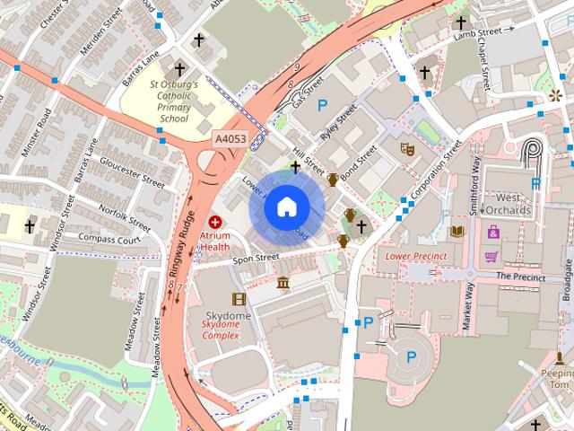 Lower Holyhead Road, City Centre, Coventry, West Midlands, CV1