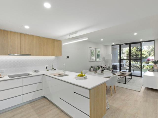 Lower open plan two bedroom apartment