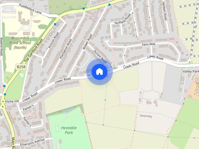 Lower Road, Hextable, Swanley, Kent, BR8
