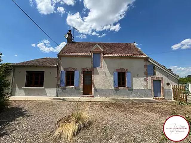 Loye sur Arnon 18170 Achat / Vente maison 3 pièces t3 au dernier étage jardin