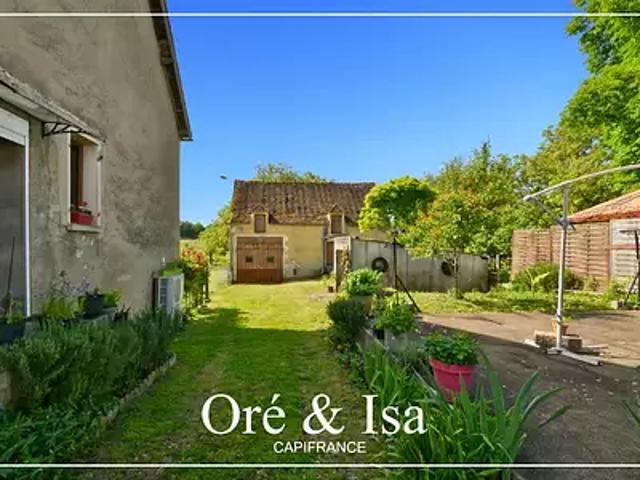 Loye sur Arnon 18170 Achat / Vente maison 4 pièces t4 jardin terrasse