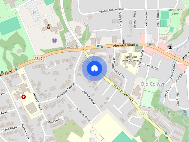 Llanelian Road, Old Colwyn, Colwyn Bay, Conwy, LL29