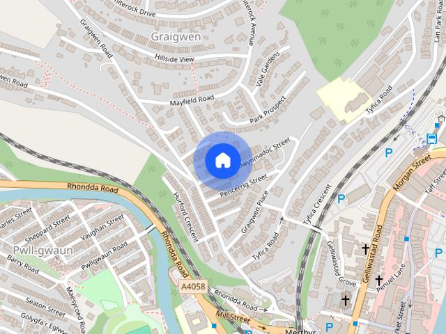Llwynmadoc Street, Graigwen, Pontypridd, CF37