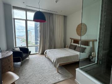 LTHC10456–Four season Private residences FOR RENT 2 beds 3 baths Size 120 Sq.M. Near BTS SaphanTaksin stations ONLY 190k/month