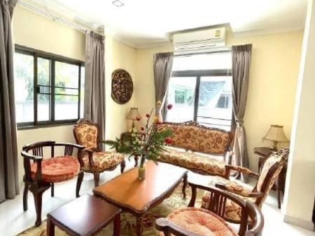 LTHC6799 – House FOR RENT in Rama 9 4 beds 3 baths 100 sq.M.Near Huamark station ONLY 125k/month