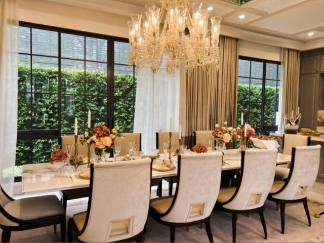 LTHC7149 – Ultra Luxury Brand New House at KRUNGTHEP KREETHA FOR SALE 5 beds 7 baths 687 sq.M.Near ARL Hua Mak station ONLY 105 MB
