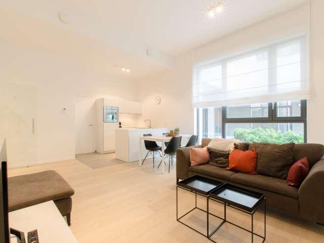 Luminous 1 bedroom apartment for rent in Ixelles, Brussels