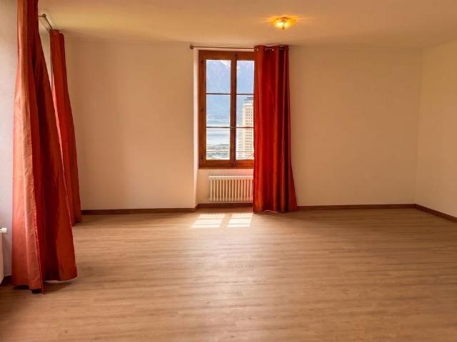 Luminous 2.5 room apartment with lake and mountain view