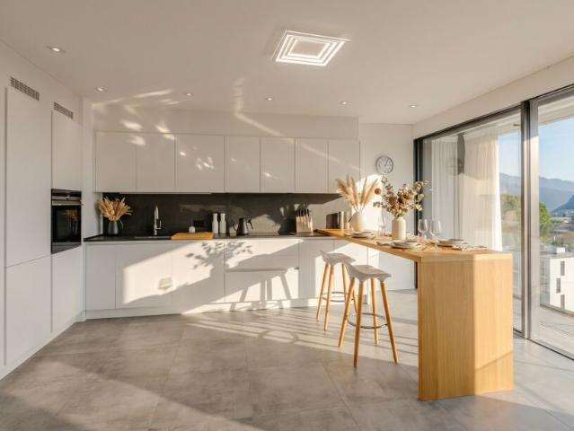 LUMINOSO 3.5 LOCALI CON TERRAZZA E VISTA LAGO A MASSAGNO