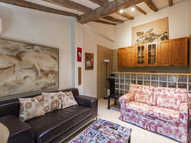 Luminoso apartamento de 1 dormitorio en alquiler en La Latina, Madrid