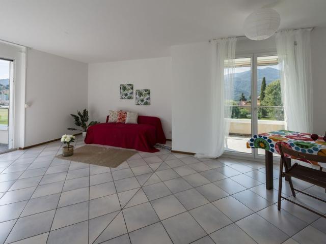 Luminoso appartamento in zona tranquilla e soleggiata a Massagno
