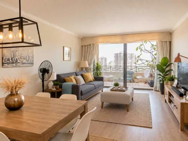 Luminoso Departamento en Entorno Tranquilo 1828 | dormitorios por 10500.00 en Las Condes