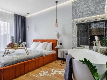 Lumina luxury apartment with garden