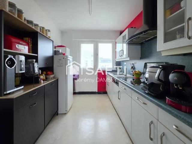 Lumineux & traversant 80 m² proche chr