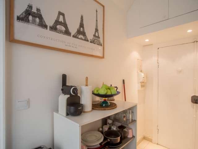 Lumineux appartement 1 chambre à louer à Mouffetard, Paris