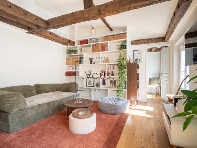 Lumineux deux pièces dans le Haut Marais Paris IIIe 34m² Paris 3ème