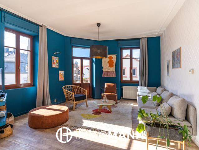 Lumineux et spacieux appartement avec balcons
