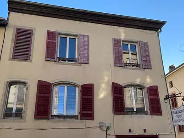 Lunéville 54300 Achat / Vente appartement 2 pièces t2 cave