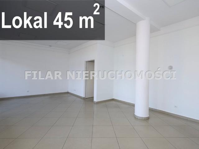 Lokal użytkowy 44,95 m² z dużymi witrynami i windą