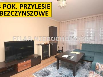 Przestronne 3 pokojowe bezczynszowe mieszkanie z balkonem