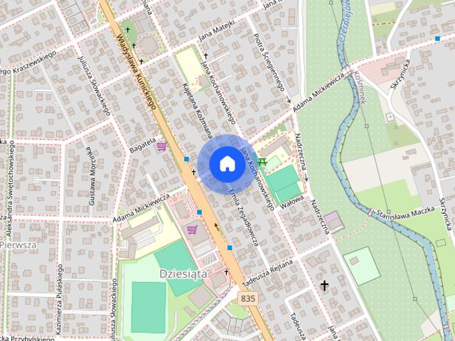 Lublin Dziesiąta, Adama Mickiewicza