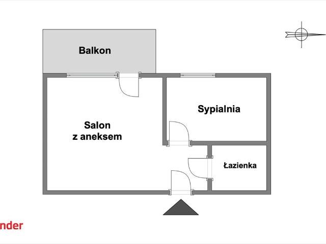 Lublin, Kośminek, Kręta, 38,17 m2