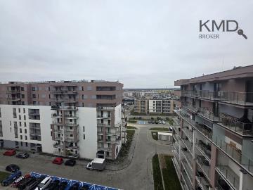 Nowoczesne 2 pokojowe mieszkanie z dużym balkonem, stan deweloperski