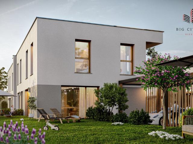 Do sprzedania nowoczesny dom 82,69 m² z ogrodem 325 m² w Sławinie