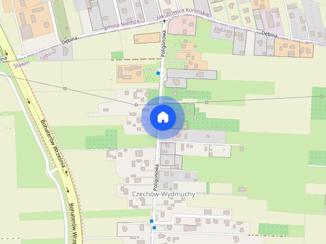 Lublin, ul. Poligonowa, 60 mkw