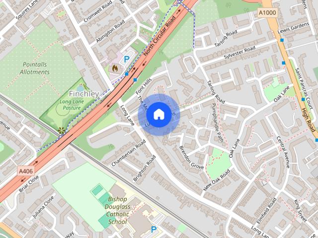 Lucas Gardens, East Finchley, N2
