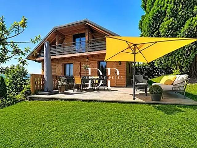 Lucinges 74380 Achat / Vente maison 4 pièces t4 terrasse cave