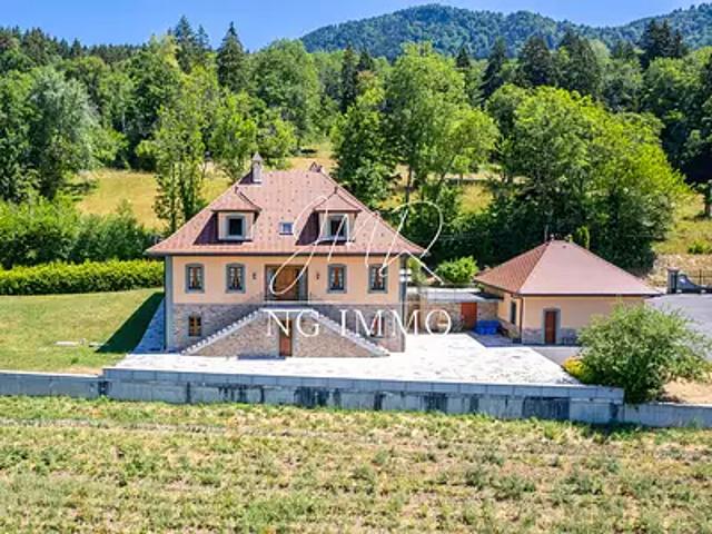 Lucinges 74380 Achat / Vente maison 8 pièces t8 jardin terrasse