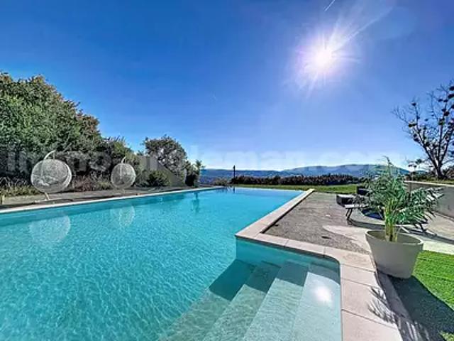 Lucinges 74380 Achat / Vente maison 9 pièces t9 piscine terrasse