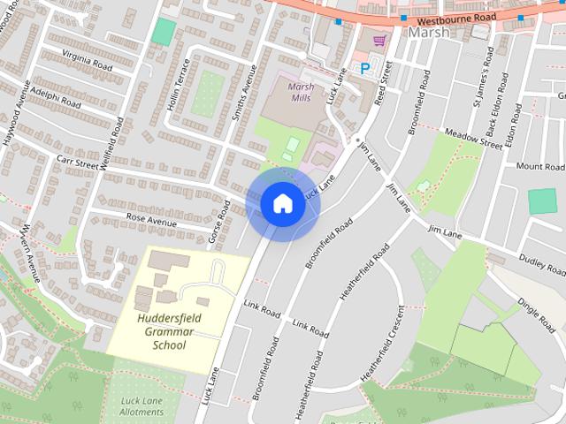 Luck Lane, Huddersfield, West Yorkshire, HD1