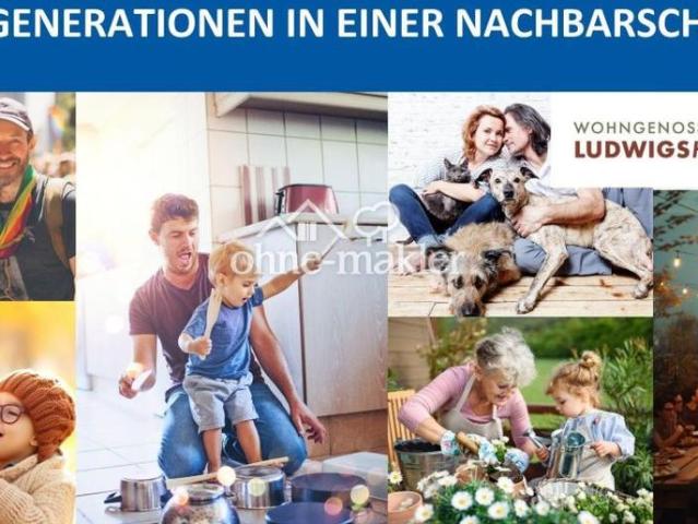 Ludwigshöfe 2 Zimmer WBS mit GEK Wohnungssuchend in Darmstadt 46 qm LH