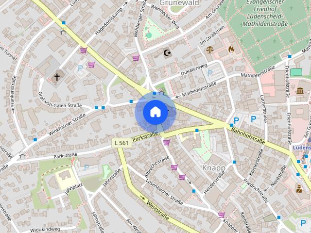 Lüdenscheid Zentrum: Attraktive Wohnung mit EBK