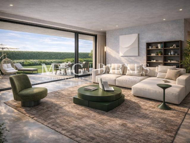 Lugano, Pregassona: Neue 4.5 Zimmer Wohnung mit Garten und Aussicht