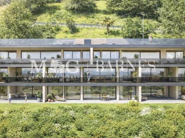 Lugano, Pregassona Neues 4,5 Zimmer Penthouse mit grosser Terrasse