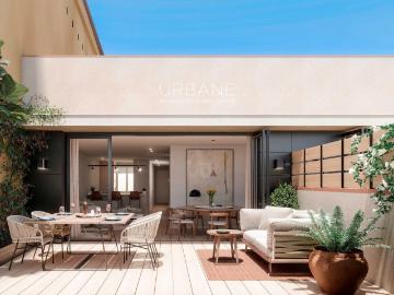 Lujoso ático de 2 dormitorios en el distrito del Eixample en. 121m² Barcelona