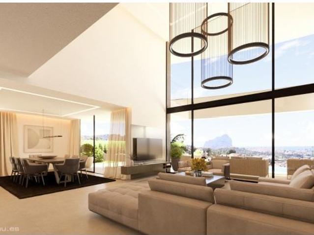 Lujosa Villa con Vistas al Mar en Calpe Elegancia Moderna con Impresionantes Vistas