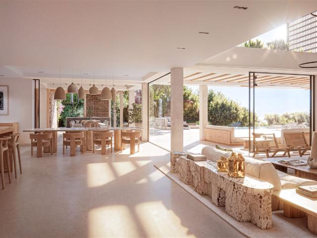 Lujosa villa con vistas al mar y a la puesta de sol en Cala. 461m² Sant Antoni de Portmany