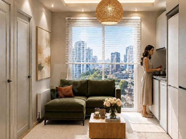 LÜKS SİTE İÇERİSİNDE SIFIR FULL EŞYALI 1+1 KİRALIK DAİRE