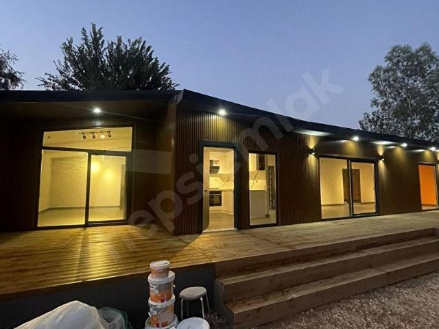 LÜKS 2+1 PREFABRİK VİLLA ANAHTAR TESLİM MODERN TASARIM TÜZGEN KALİTESİ