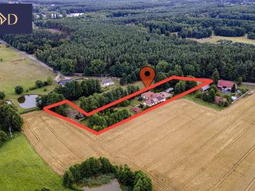 Luksusowa rezydencja 444 m² z stawem i ogrodem