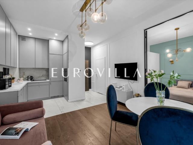 Luksusowe 42 m² z ogrodem i tarasem na Mokotowie