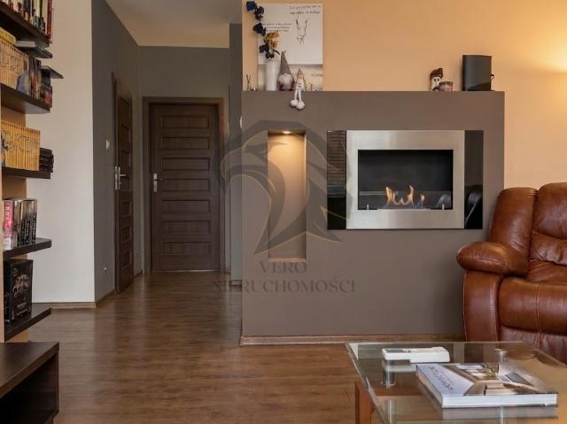 Polecam luksusowe 75 m² z kominkiem, balkonem i dwoma łazienkami