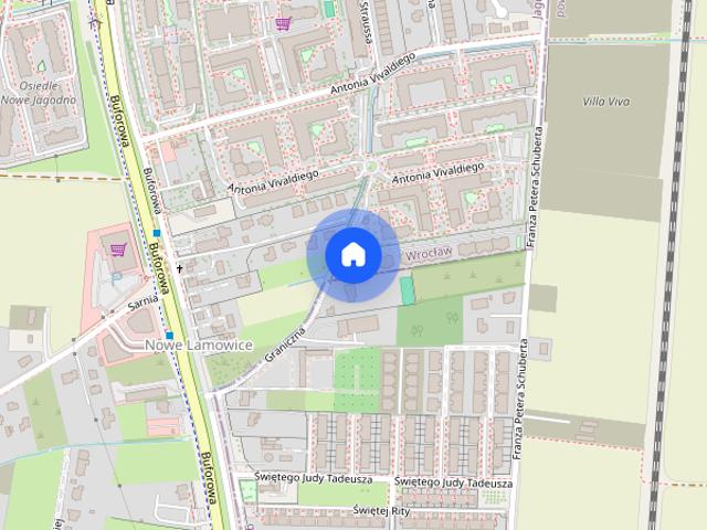 LUKSUSOWE Mieszkanie 2 pok. z DUŻYM 22m2 tarasem na Krzykach Jagodno
